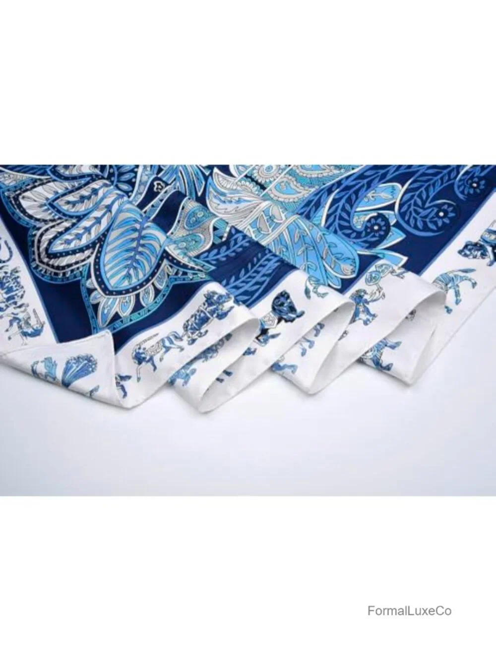 Oversized XL Silk-Feel Fashion Scarf - 50